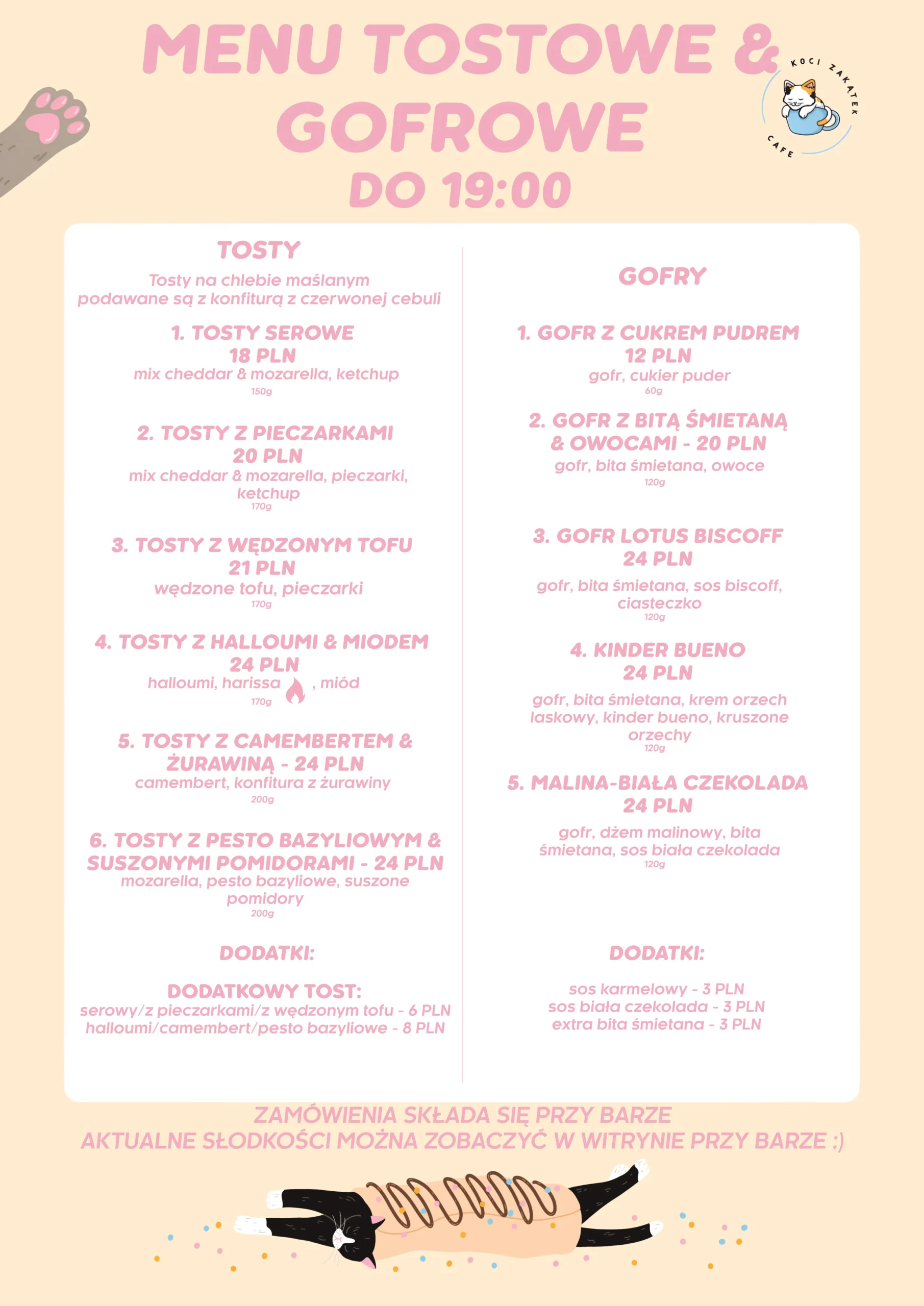 Menu kawiarni Koci Zakątek Cafe – strona 2